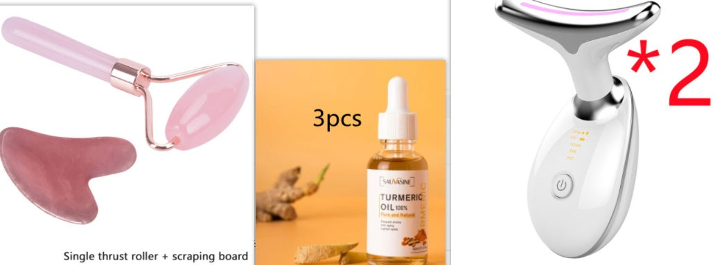 Escultor Facial: Rose Quartz Gua Sha