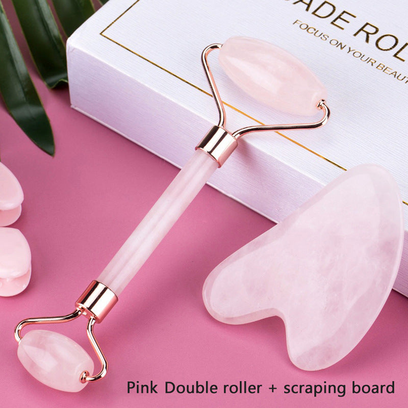 Escultor Facial: Rose Quartz Gua Sha