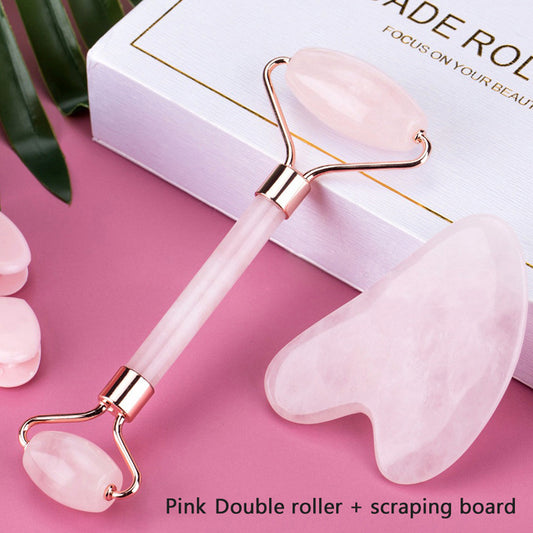 Escultor Facial: Rose Quartz Gua Sha