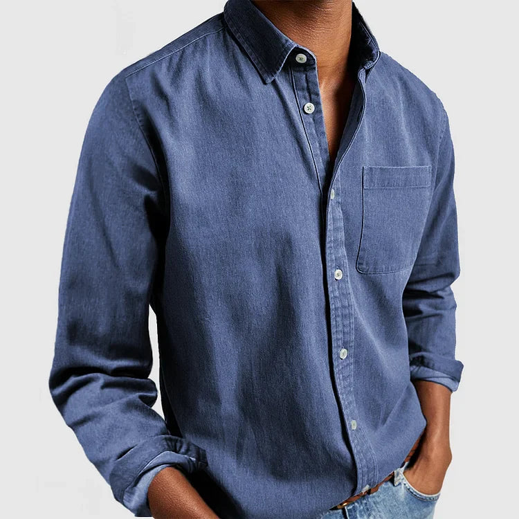 DANTE | Blusa de lino Hombre