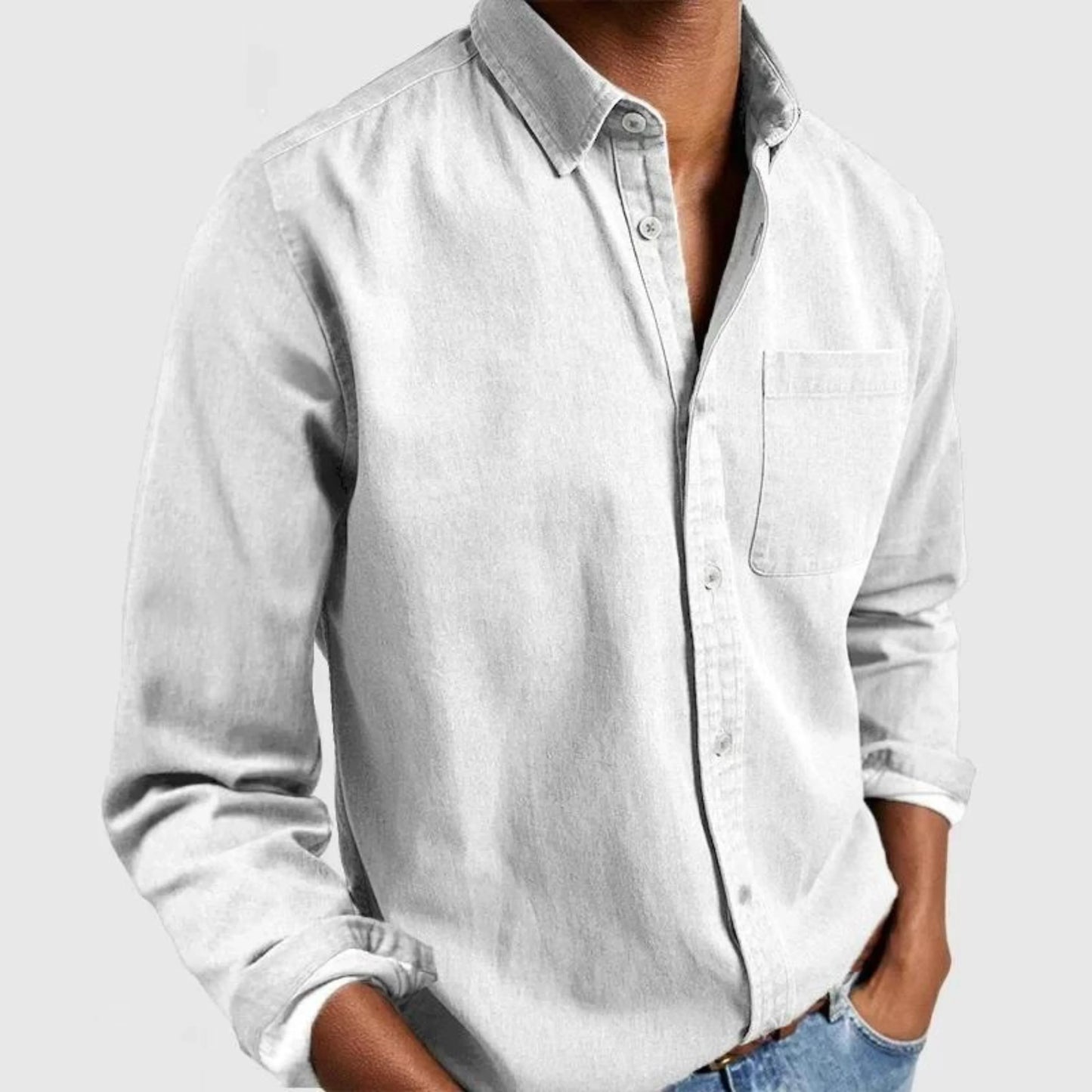 DANTE | Blusa de lino Hombre