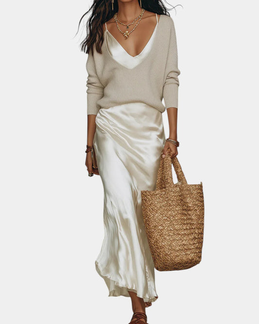 VANIA | Vestido con blusa
