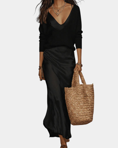 VANIA | Vestido con blusa