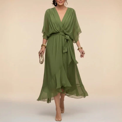 LETICIA | Vestido Elegante con escote
