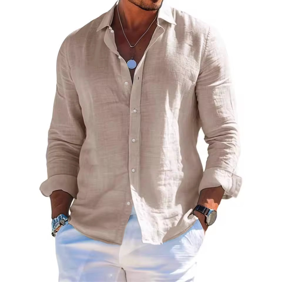CARLOS | Camisa de lino veraniega