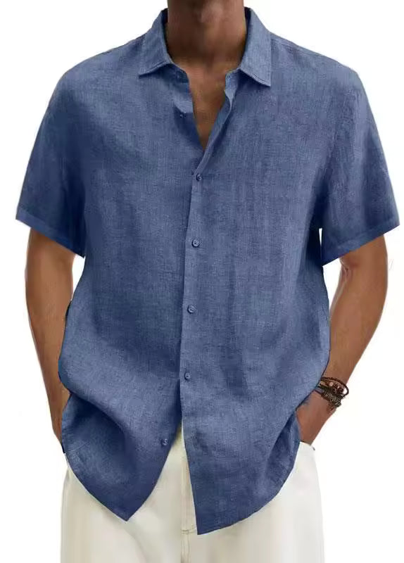 CASPIAN | Blusa de lino Hombre