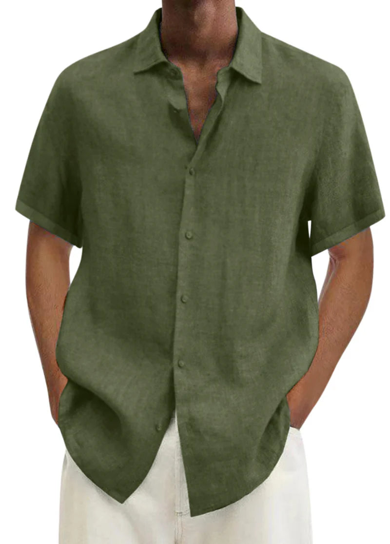 CASPIAN | Blusa de lino Hombre