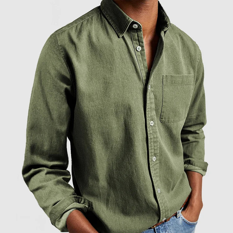 DANTE | Blusa de lino Hombre