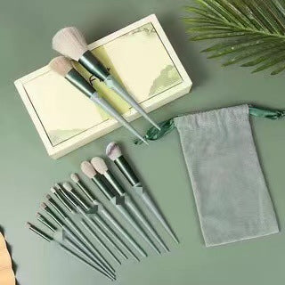 Colección Esencial de Brochas de Maquillaje (13 Piezas)
