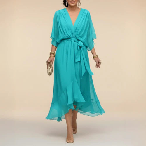 LETICIA | Vestido Elegante con escote