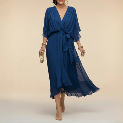 LETICIA | Vestido Elegante con escote
