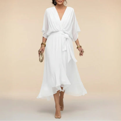 LETICIA | Vestido Elegante con escote