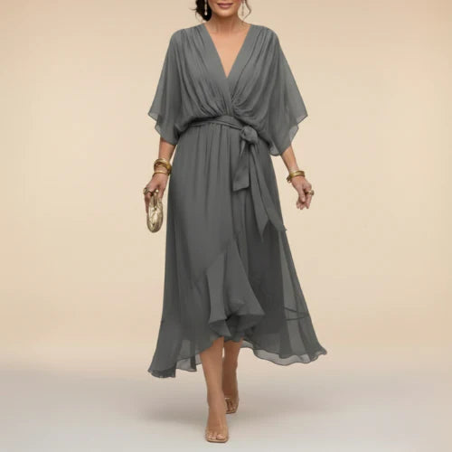 LETICIA | Vestido Elegante con escote