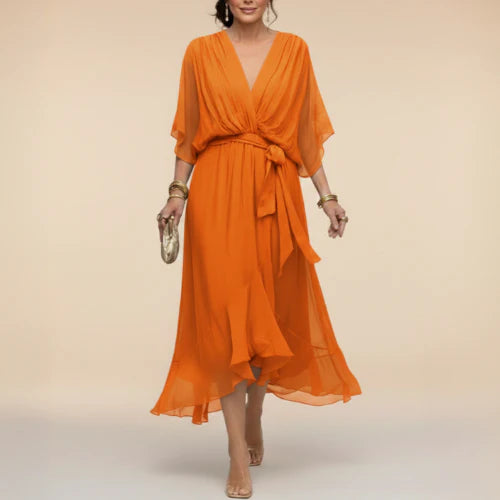 LETICIA | Vestido Elegante con escote