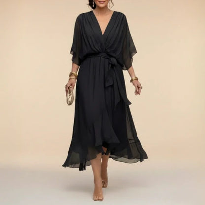 LETICIA | Vestido Elegante con escote