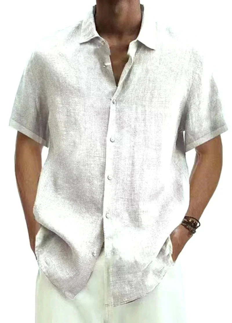 CASPIAN | Blusa de lino Hombre