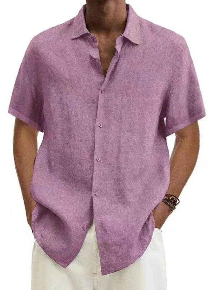 CASPIAN | Blusa de lino Hombre