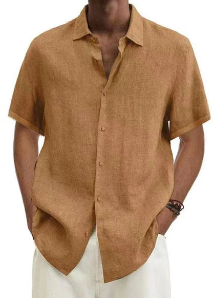 CASPIAN | Blusa de lino Hombre