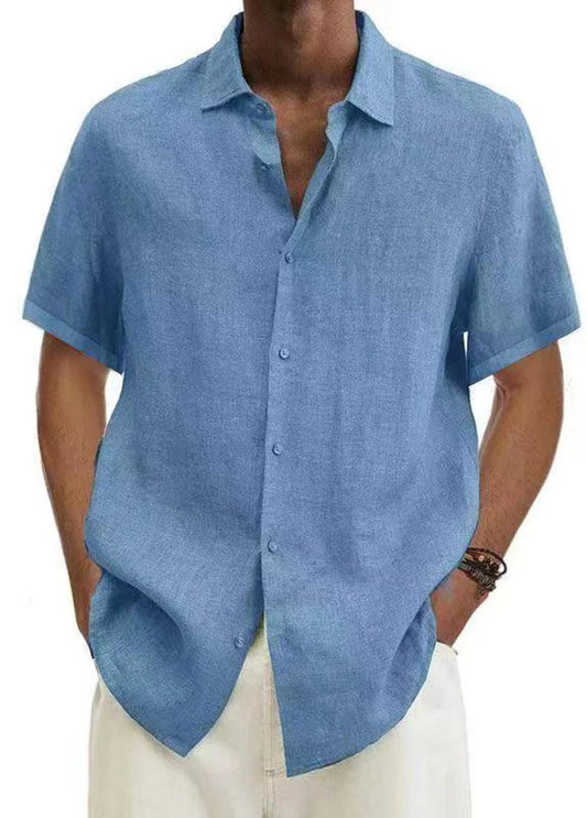 CASPIAN | Blusa de lino Hombre